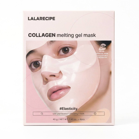 Колагенова гелева маска з ліфтинг - ефектом LALARECIPE Collagen Melting Gel Mask, 44 г