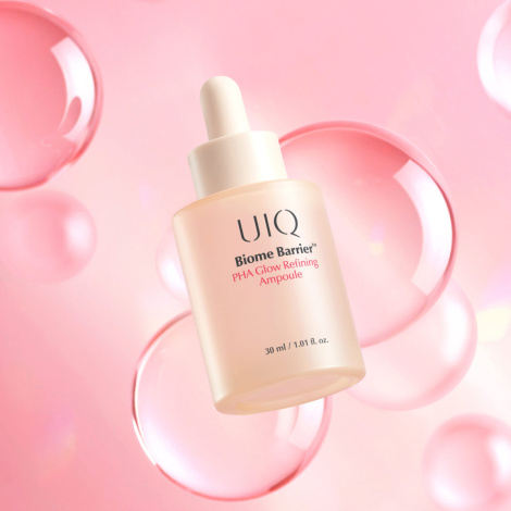 Cироватка з глюконолактоном UIQ Biome Barrier™ PHA Glow Refining Ampoule, 30 мл