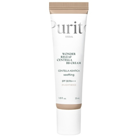 ВВ крем з екстрактом центелли Purito Seoul Wonder Releaf Centella BB Cream (№21 Light Beige), 30 мл