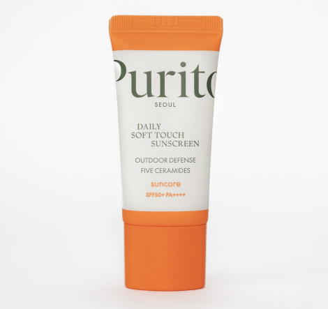 Сонцезахисний крем PURITO Daily Soft Touch Sunscreen SPF 50 PA++++, 15 мл