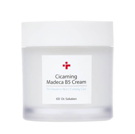 Успокаивающий крем с центеллой и пантенолом CU Dr.Solution Cicaming B5 Madeca Cream, 70 мл