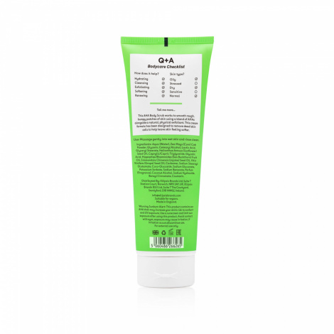 Скраб для тіла з AHA-кислотами Q+A AHA Exfoliator Body Scrub, 250 мл