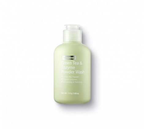 Ензимна пудра з ароматом матчі By Wishtrend Ензимна пудра Green Tea & Enzyme Powder Wash, 110 гр