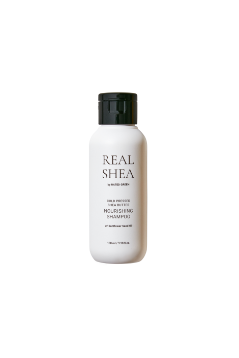 Живильний шампунь з маслом ши Rated Green REAL SHEA COLD PRESSED SHEA BUTTER NOURISHING SHAMPOO, 100 мл