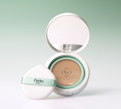 BB-кушон з центеллою Purito Seoul Wonder Releaf Centella BB Cushion #13 Neutral Ivory, 15 g + 15 g