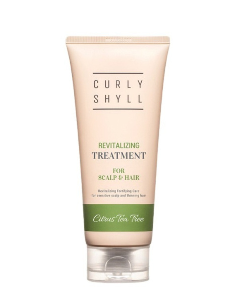 Ревіталізуюча зміцнююча маска для волосся та шкіри голови  Curly Shyll Revitalizing Treatment, 250 мл