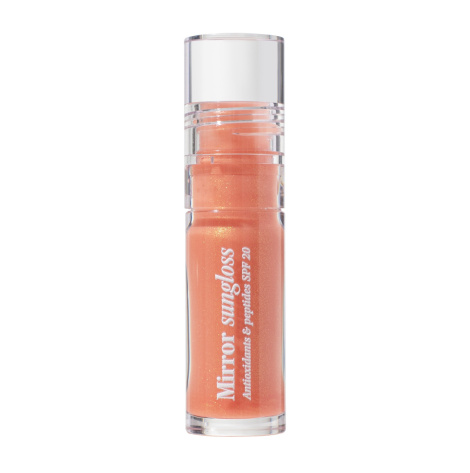 Блиск для губ Hugs Mirror Sungloss Antioxidants & Peptides Sparkling Bellini SPF 20+ PA++, 5,5 мл