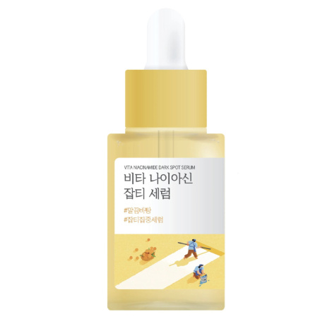 Осветительная сыворотка с витамином C и ниацинамидом ROUND LAB Vita Niacinamide Dark Spot Serum, 30 мл