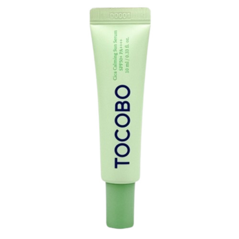 Сонцезахисний крем для проблемної та чутливої ​​шкіри TOCOBO CICA CALMING SUN SERUM 50ML SPF50+ PA++++, 10 мл