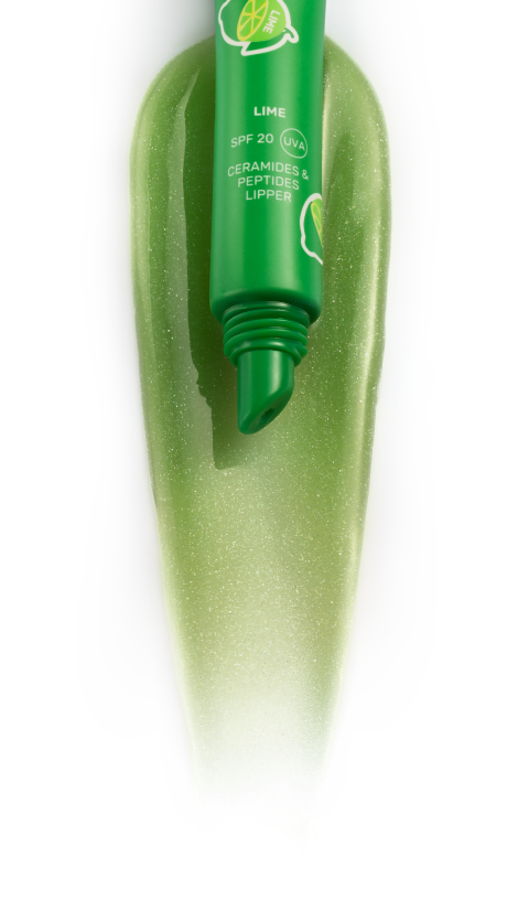 Лаймовий ліппер для губ SPF 20 LIPSS Lime Lipper, 10 мл
