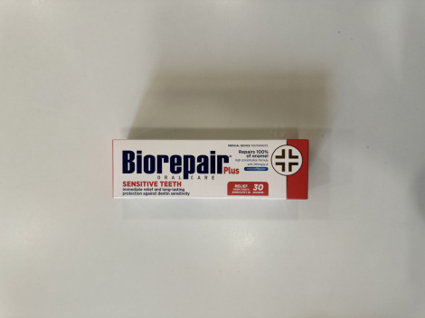 Зубная паста Biorepair Plus "Профессиональное лишение чувствительности", 75 мл