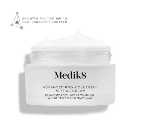 Зволожуючий крем з пептидами і колагеном Medik8 ADVANCED PRO COLLAGEN+ PEPTIDE CREAM, 50 мл