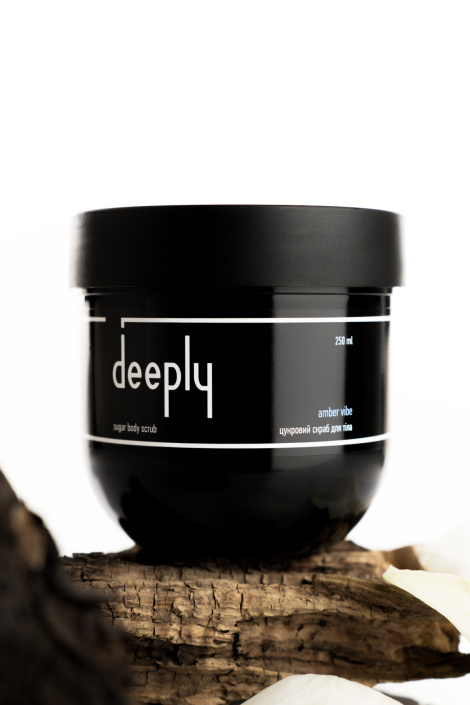 Цукровий скраб для тіла deeply Amber Vibe Sugar Body Scrub, 250 мл