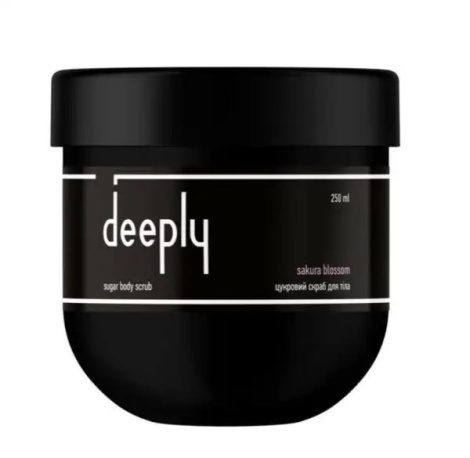 Цукровий скраб для тіла deeply Sakura Blossom Sugar Body Scrub, 250 мл