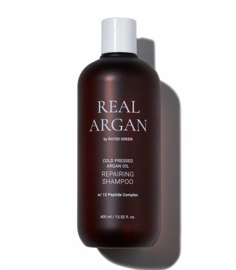 Відновлюючий шампунь з аргановим маслом Rated Green REAL ARGAN REPAIRING SHAMPOO, 400 мл