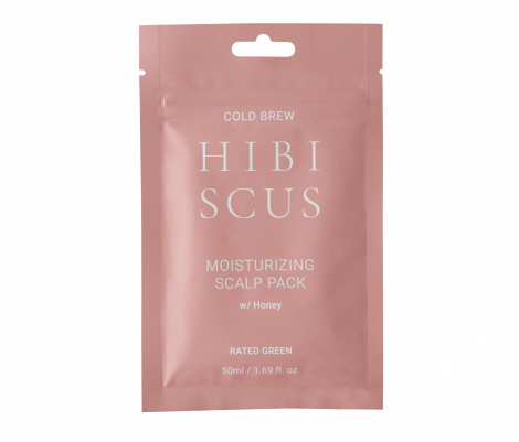 Зволожуюча маска з соком гібіскусу Rated Green Cold Brew Hibiscus Moisturizing Scalp Pack, 50 мл