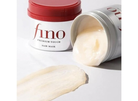 Відновлювальна живильна маска для волосся з маточним молочком Fino Premium Touch Hair Mask, 230 мл