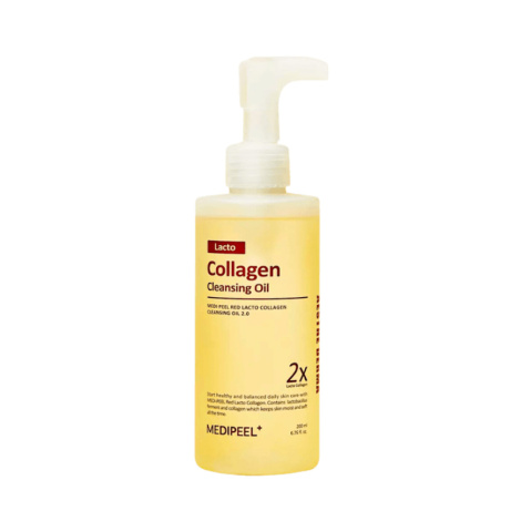 Гідрофільна олія з пробіотиками та колагеном Medi-Peel Red Lacto Collagen Cleansing Oil 2.0, 200 мл