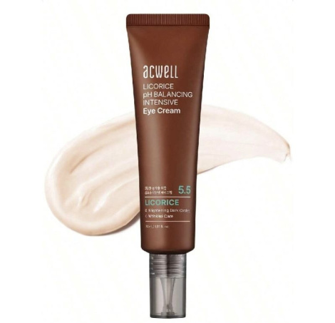 Крем від темних кіл та набряків під очима Acwell Licorice pH Balancing Intensive Eye Cream, 30 мл