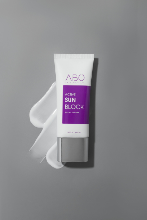 Сонцезахисний крем для чутливої та проблемної шкіри ABO Active Sun Block, 50 мл