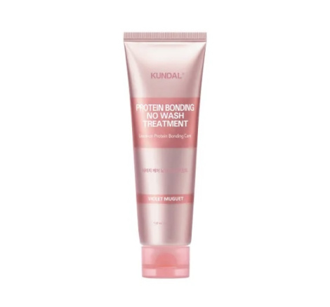 Незмивний термозахисний крем-кондиціонер для волосся KUNDAL Protein Bonding No Wash Treatment Violet Muguet, 130 мл