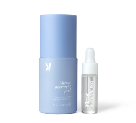 Нічна мультикислотна пілінг-сироватка Hugs Mirror overnight peel, 30 мл