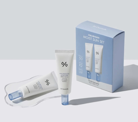 Набор увлажняющих солнцезащитных кремов SPF 50+/PA++++ Dr.Ceuracle Hyal Reyouth Moist Sun Duo Set