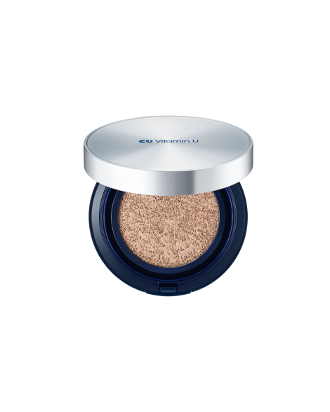 Кушон з полінуклеотидами CU: Vitamin U Coverfit Cushionpact No.21 SPF 50+ PA++++, 15+15 мл