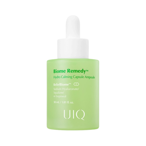 Заспокійлива капсульна ампула для чутливої шкіри UIQ Biome Remedy Hydro Calming Capsule Ampoula, 30 мл