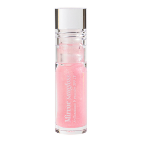 Блиск для губ HUGS Mirror Sungloss Antioxidants & Peptides SPF 15+ PA++, 5,5 мл