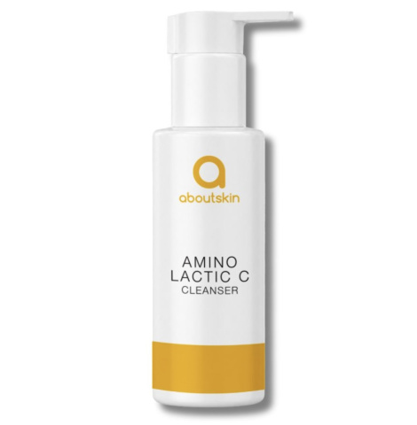 Гель для очищення шкіри з вітаміном С Aboutskin Amino lactic c cleanser, 150 мл