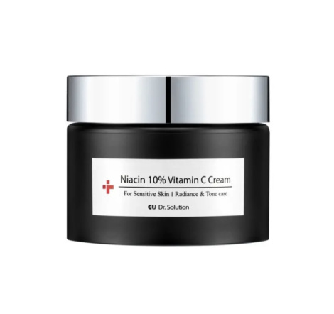 Крем с ниацинамидом и витамином Cuskin DR. Solution Niacin 10% Vitamin C Cream, 50 мл