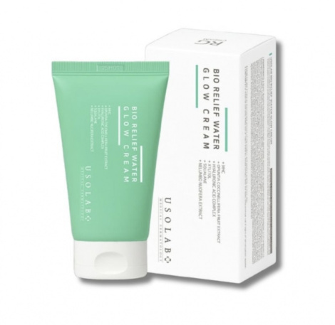 Успокаивающий и балансирующий крем сорбет USOLAB Bio Relief Water Glow Cream, 50мл