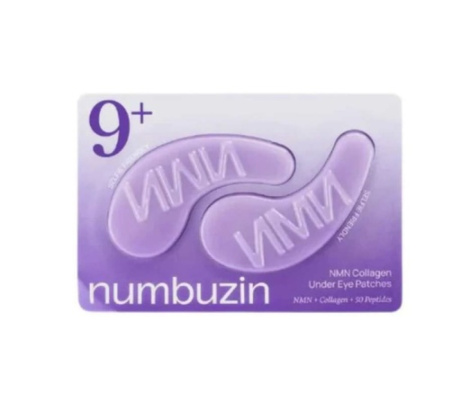 Патчі під очі з колагеном і пептидами NUMBUZIN No.9 NAD+ Collagen Under Eye Patches (1 пара)
