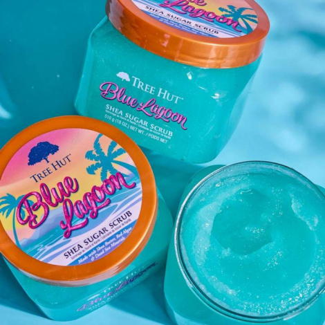 Скраб для тела Tree Hut Blue Lagoon Sugar Scrub, 510 г