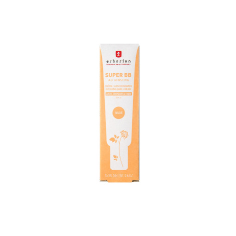 Тонуючий крем ERBORIAN SUPER ВВ CREAM NUDE, 15 мл