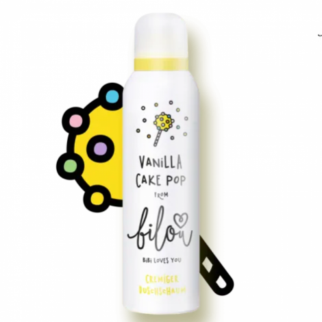 Пінка для душу Bilou Vanilla Cake Pop "Ванільний пончик",  200 мл