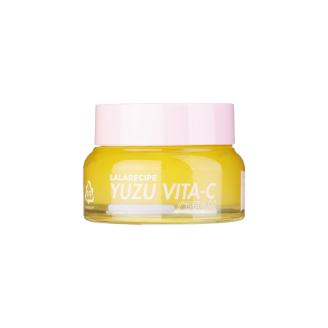 Вітамінний крем з ніацинамідом 5% та екстрактом юдзу LALARECIPE Yuzu Vita C Cream, 50 мл