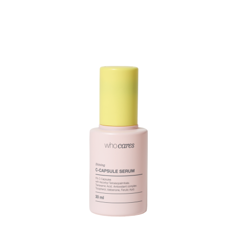 Мультивітамінна сироватка з інкапсульованим вітаміном С whocares Shining C-Capsule Serum, 30 мл