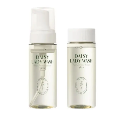 Веганська пінка для інтимної гігієни з запасним блоком CU Dr. Solution Daisy Lady Wash