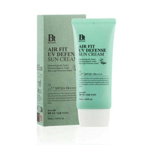 Сонцезахисний крем з Центелою Benton Air Fit UV defense Sun Cream SPF50+/PA++++, 50 мл