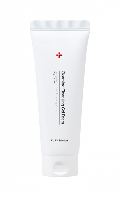 CU Dr.Solution Cicaming Cleansing Gel Foam Очищуюча гель-пінка з центеллою, 150 мл