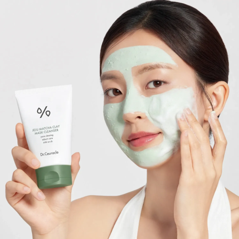 Очищающая глиняная маска с чаем матча Dr.Ceuracle Jeju Matcha Clay Mask Cleanser, 120 мл