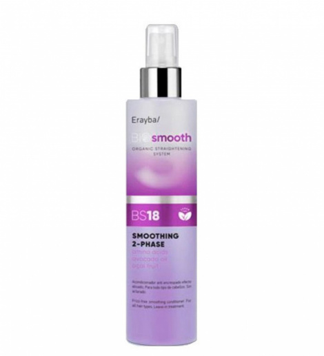 Двофазний кондиціонер для волосся Erayba Bio Smooth BS18, 200 мл
