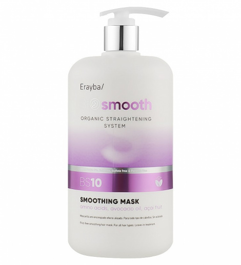 Несмываемая маска-спрей для разглаживания Erayba BIO smooth BS10, 1000 мл