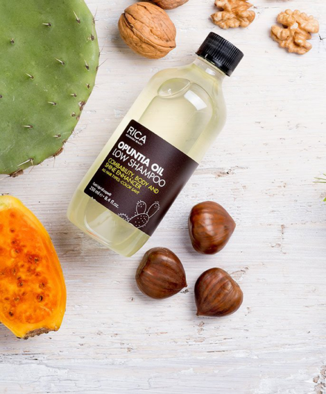 Шампунь з ультра поживною олією опунції Rica Opuntia Oil Low Shampoo, 250 мл
