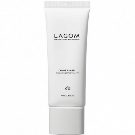 Сонцезахисний крем-гель LAGOM Cellus Sun Gel SPF50+ PA+++, 40 мл