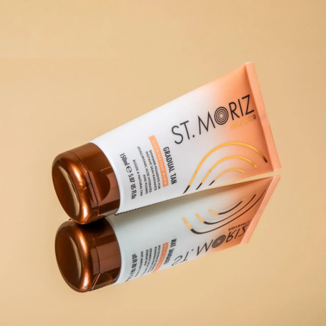 Лосьон для постепенного проявления автозагара с шимером St.Moriz Advanced Illuminating Gradual Tan Lotion, 150 мл