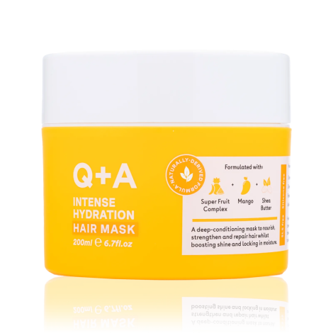 Маска для інтенсивного зволоження волосся Q+A Intense Hydration Hair Mask, 200 мл