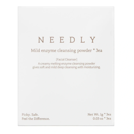 Мягкая энзимная пудра для умывания Needly Mild Enzyme Cleansing Powder, 3 шт*1 г